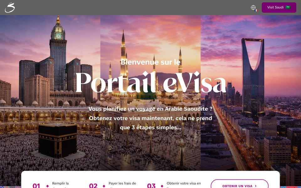 Portail eVisa
